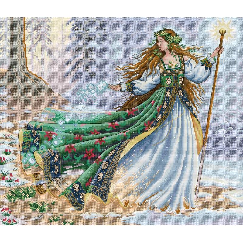 Embroidery X Pattern - Набор для вышивки крестиком с изображением