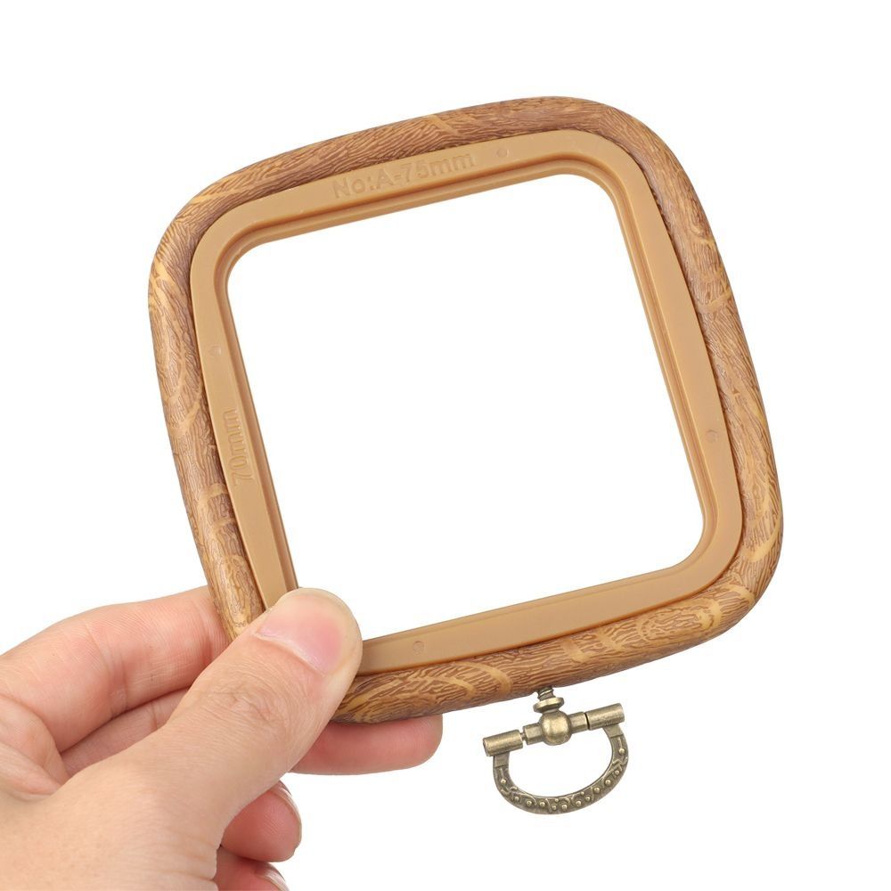 Embroidery Frame - Высококачественный пластиковый пяльцевый обруч с текстурой