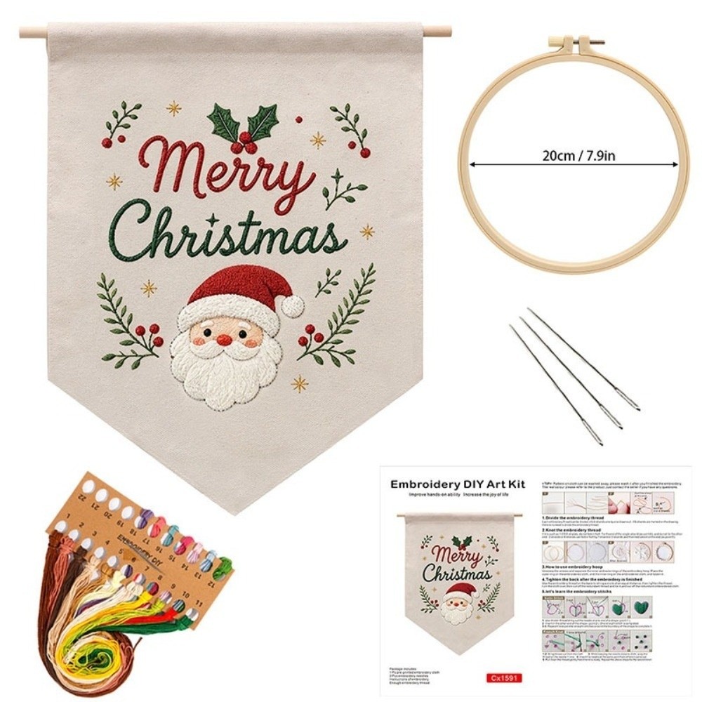 Embroidery Xmas Kits - Набор для вышивания ручной работы на