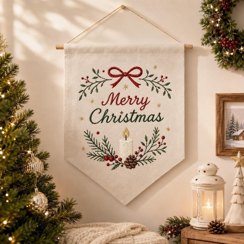 Embroidery Xmas Kits - Набор для вышивания ручной работы на