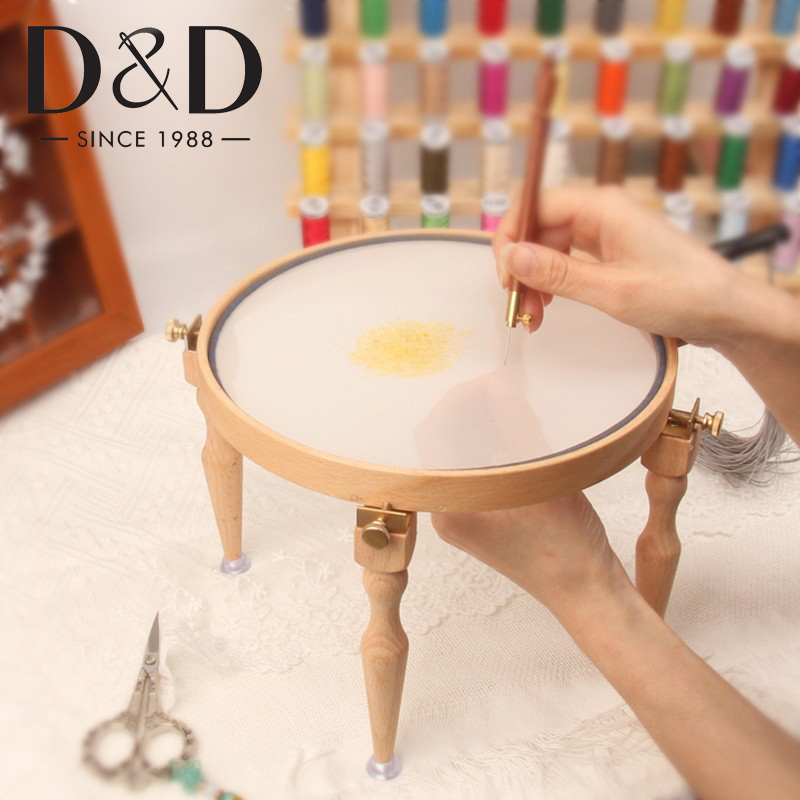 Punch Needle Handle - 3/4 шт. регулируемые портативные деревянные пяльцы