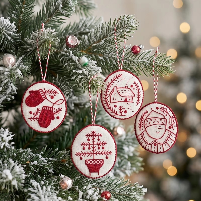 Embroidery Xmas Kits - Набор для вышивки к Рождеству для