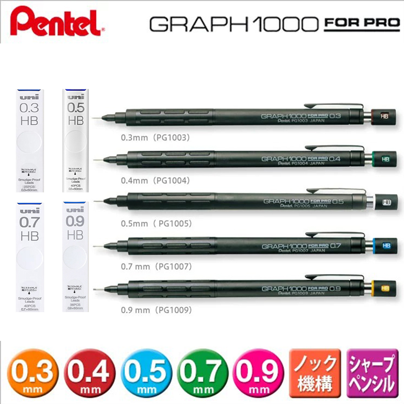 Автоматические карандаши Pente – обзор и цена Pentel Pen Energel