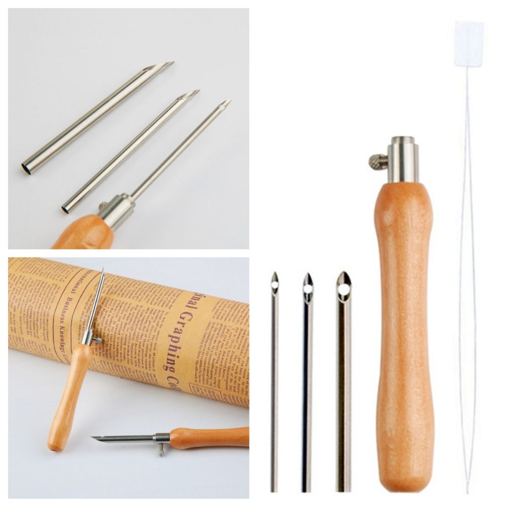 Набор из 5 игл для вышивания ( – обзор и цена Punch Needle Handle