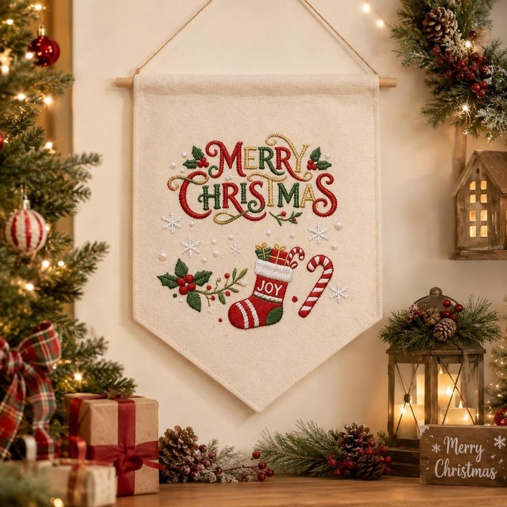 Набор для вышивания ручной раб – обзор и цена Embroidery Xmas Kits