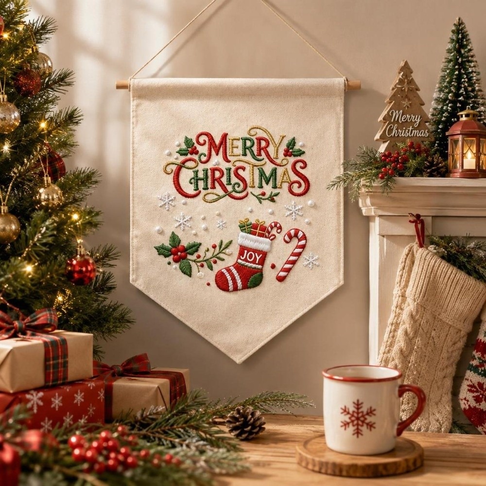 Набор для вышивания ручной раб – обзор и цена Embroidery Xmas Kits