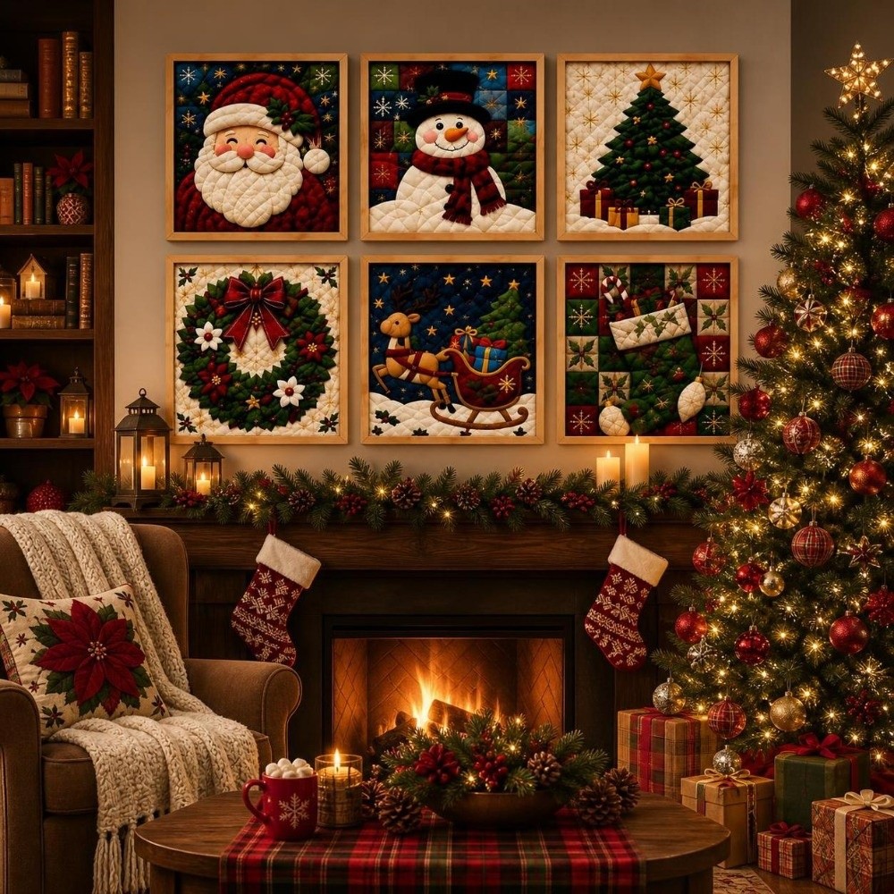 Набор для творчества ручной ра – обзор и цена Embroidery Xmas Kits