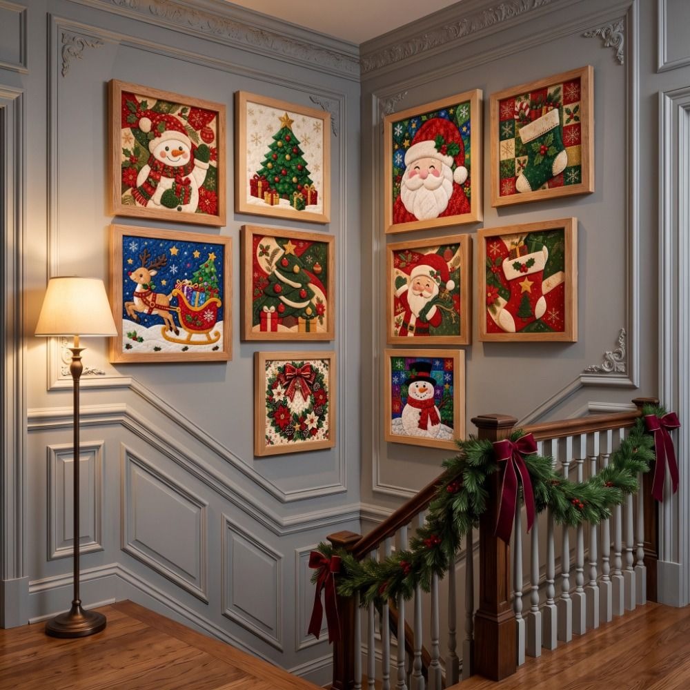 Набор для творчества ручной ра – обзор и цена Embroidery Xmas Kits