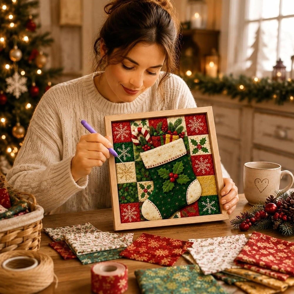Набор для творчества ручной ра – обзор и цена Embroidery Xmas Kits