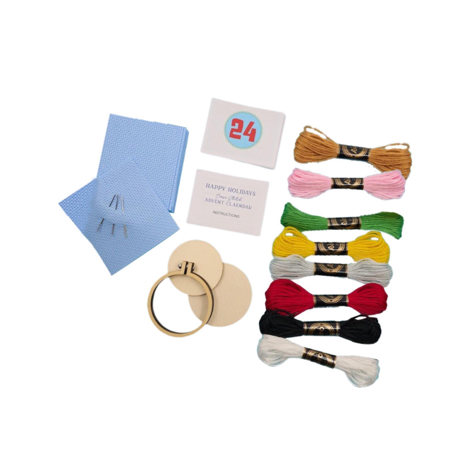 Рождественский адвент-календар – обзор и цена Embroidery Xmas Kits