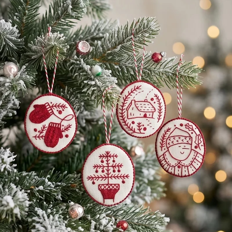 Набор для вышивки к Рождеству  – обзор и цена Embroidery Xmas Kits