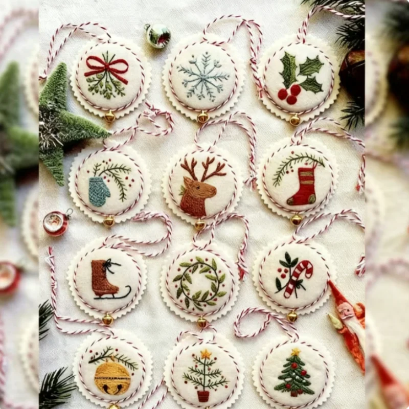 Набор для вышивки к Рождеству  – обзор и цена Embroidery Xmas Kits