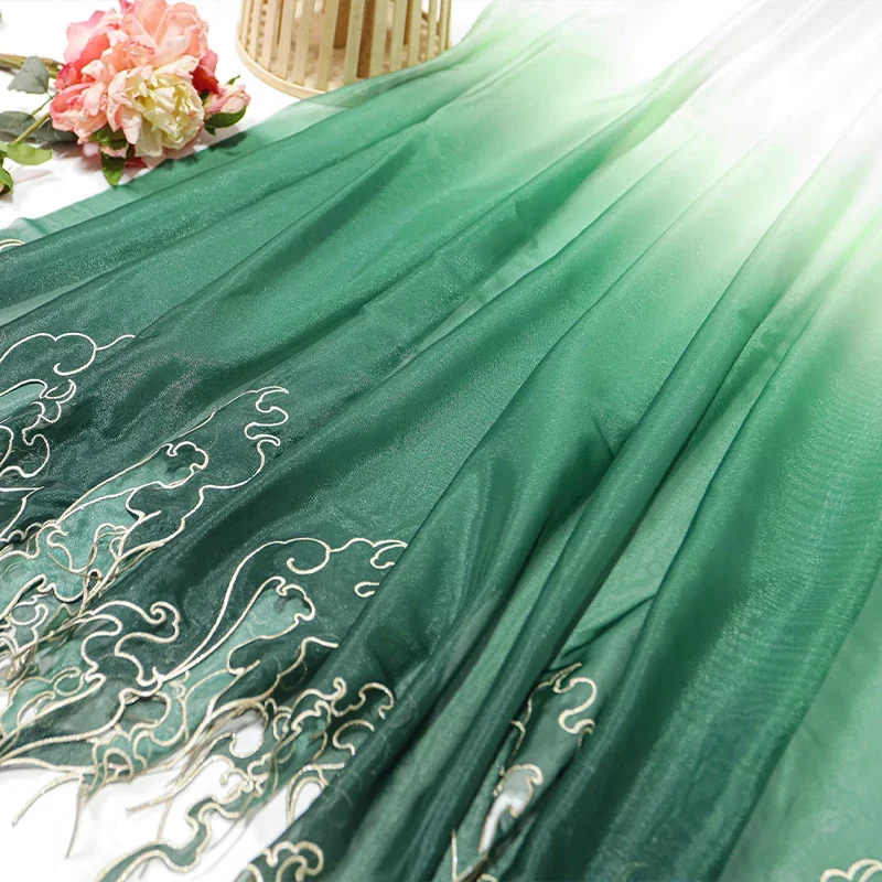 Ткань с вышивкой в китайском с – обзор и цена Embroidery Fabric