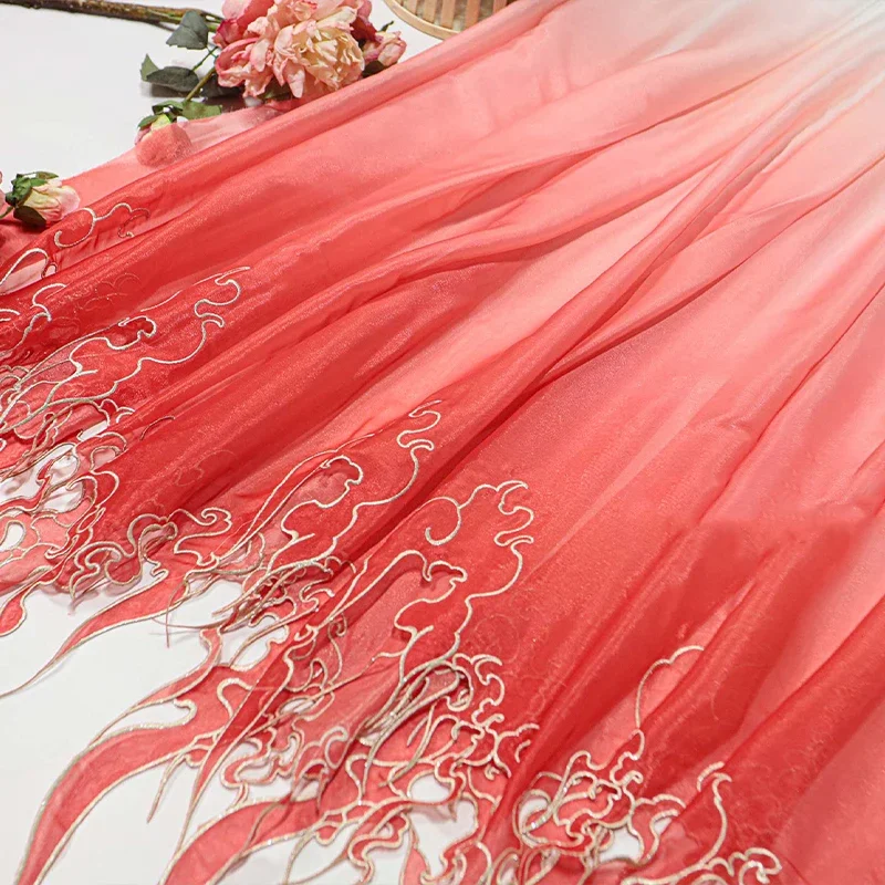 Ткань с вышивкой в китайском с – обзор и цена Embroidery Fabric