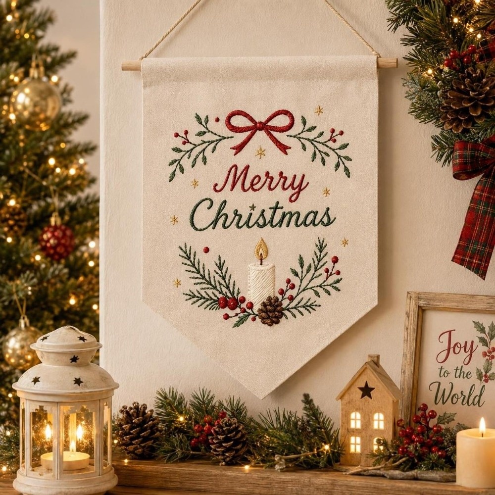 Набор для вышивания ручной раб – обзор и цена Embroidery Xmas Kits