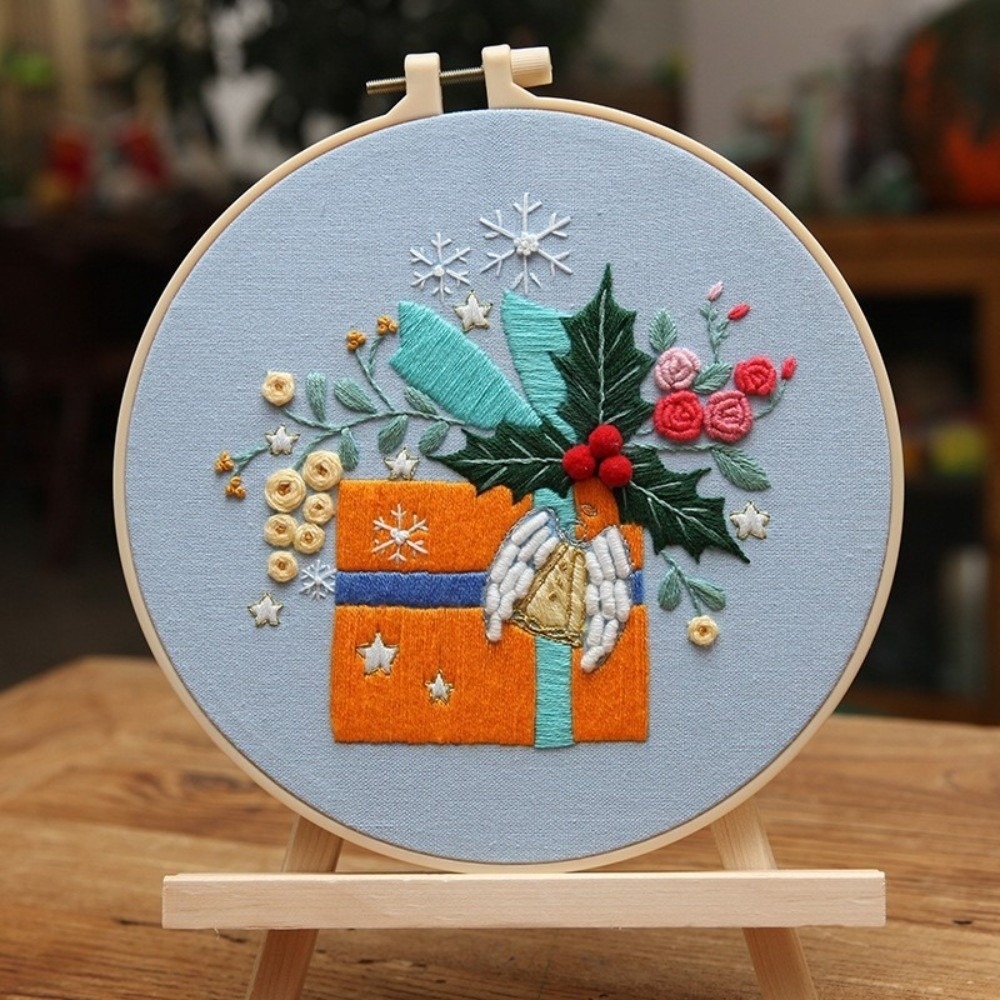 Набор для вышивания ручной раб – обзор и цена Embroidery Xmas Kits