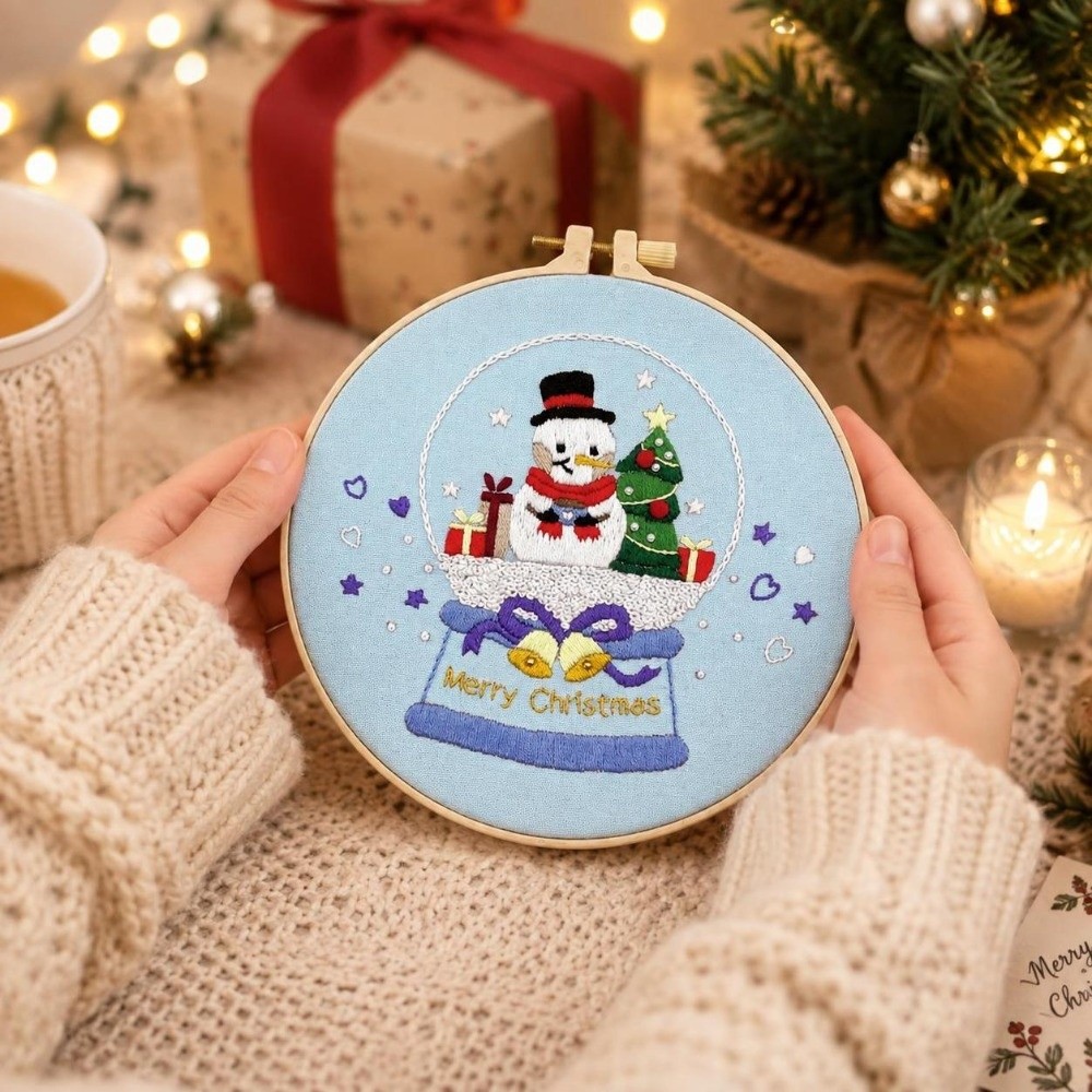 Набор для вышивания ручной раб – обзор и цена Embroidery Xmas Kits