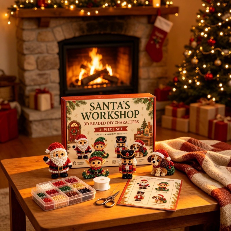 Набор для алмазной вышивки «3D – обзор и цена Embroidery Xmas Kits