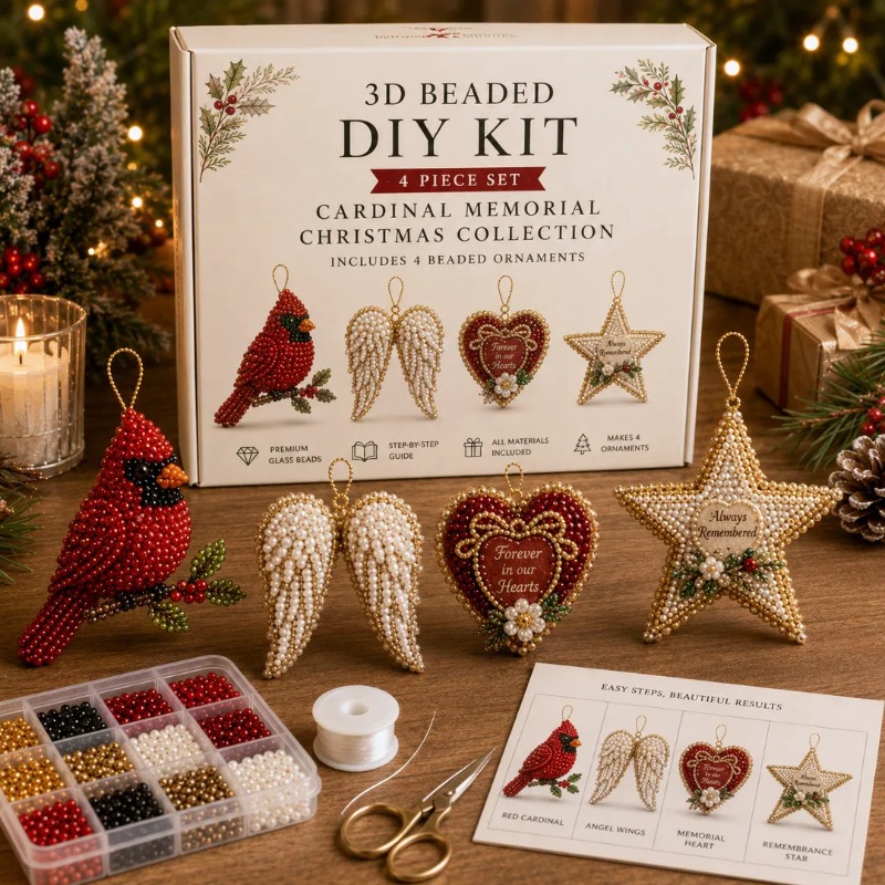 Набор для алмазной вышивки «3D – обзор и цена Embroidery Xmas Kits